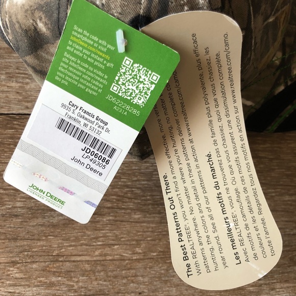 John Deere Realtree Camo Cap/Hat🧢 - Picture 6 of 7